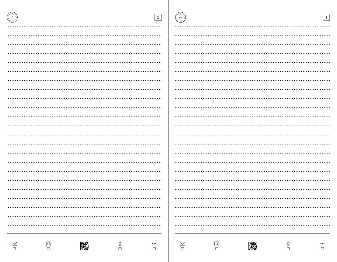 12.19 Pages lignées 6,5mm