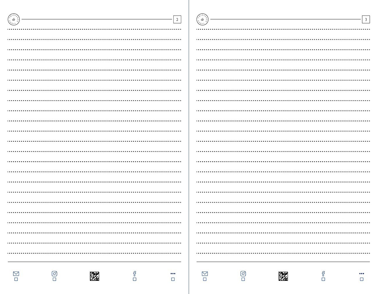 12.19 Pages lignées 6,5mm